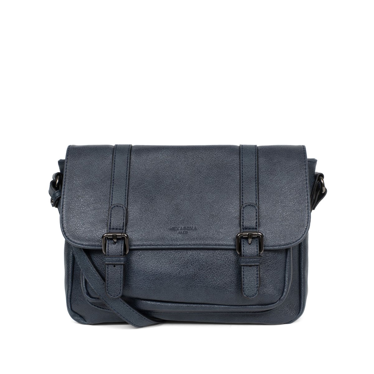 Gibecière GRACIEUSE bleu nuit, HEXAGONA