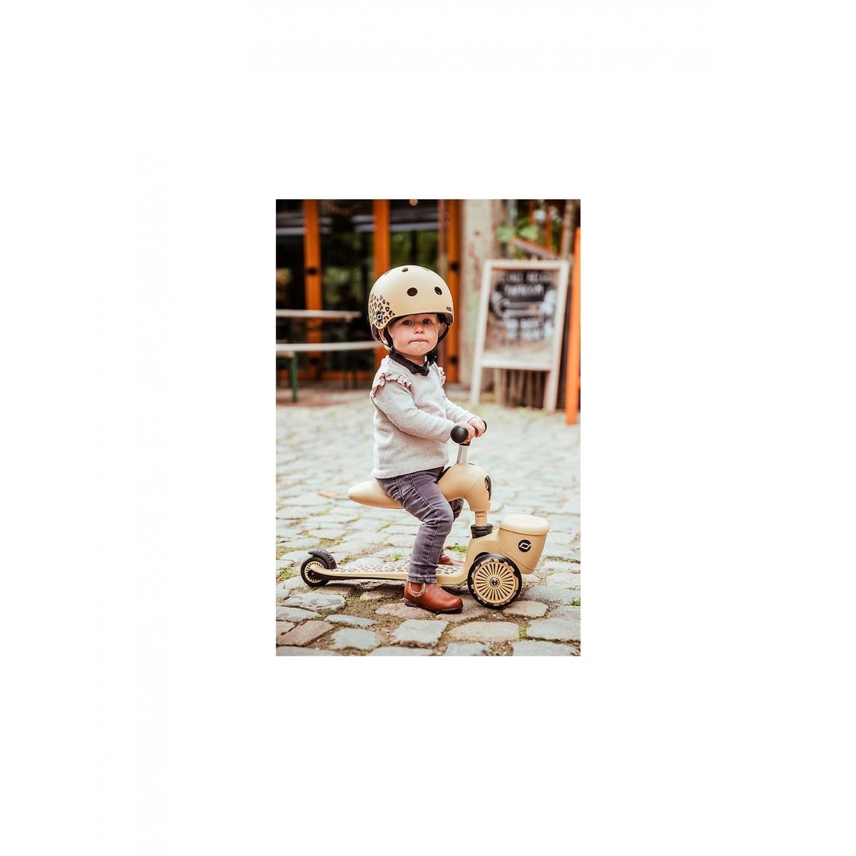 Porteur évolutif en Highwaykick 1 Lifestyle beige, noir, SCOOT AND RIDE