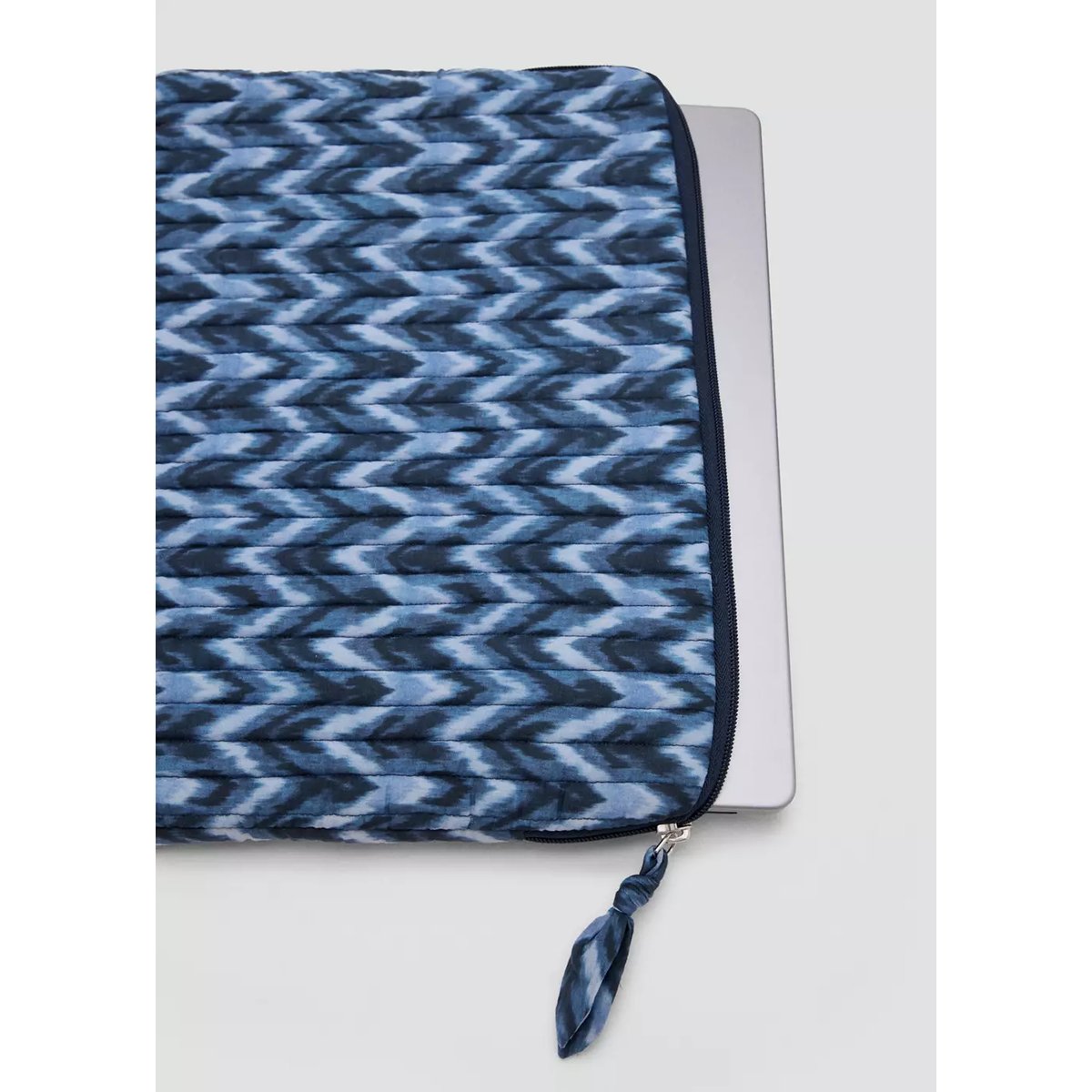 Housse pour ordinateur portable à imprimé tie-dye bleu, MANGO TEEN