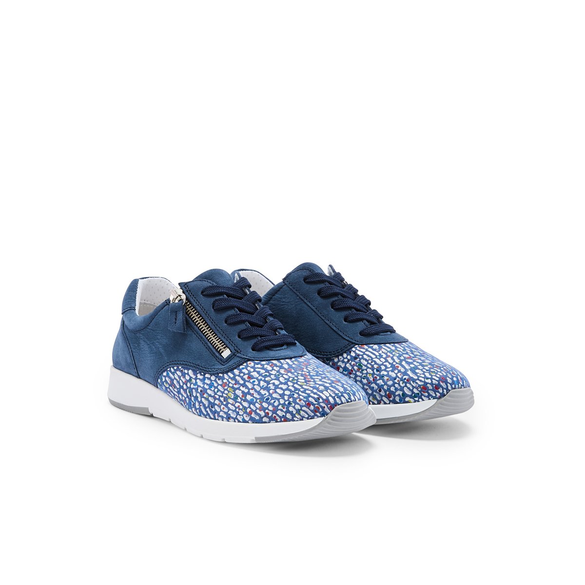 Baskets extensibles pieds sensibles blanc, PEDICONFORT