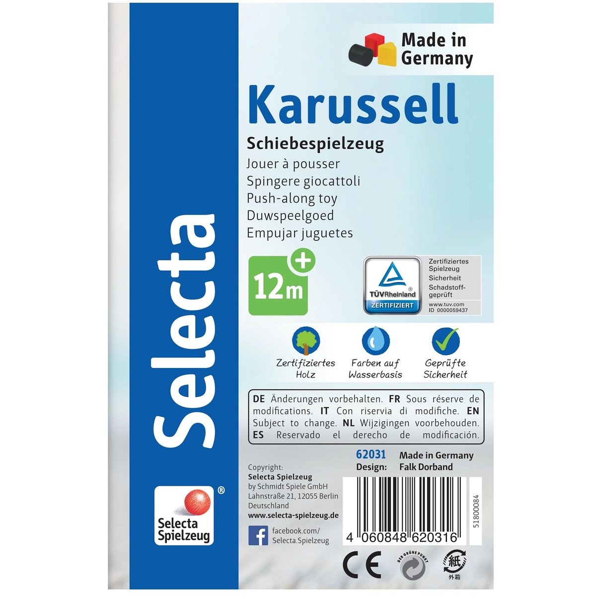 Le manége Karussell beige, SELECTA