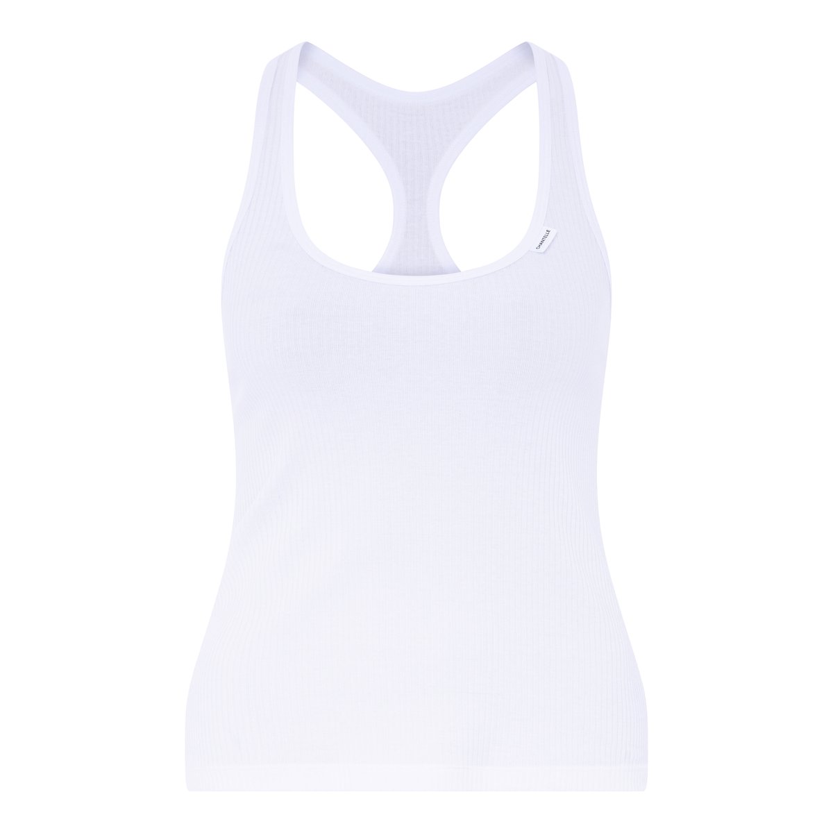 Débardeur COTTON COMFORT blanc, CHANTELLE