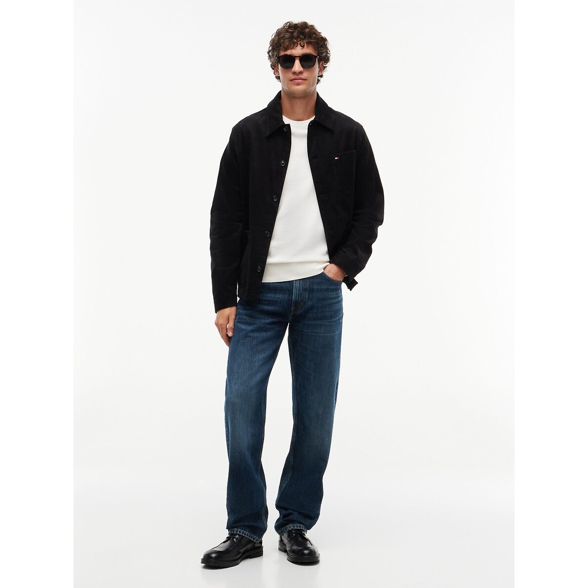 Jean droit bleu denim, TOMMY HILFIGER