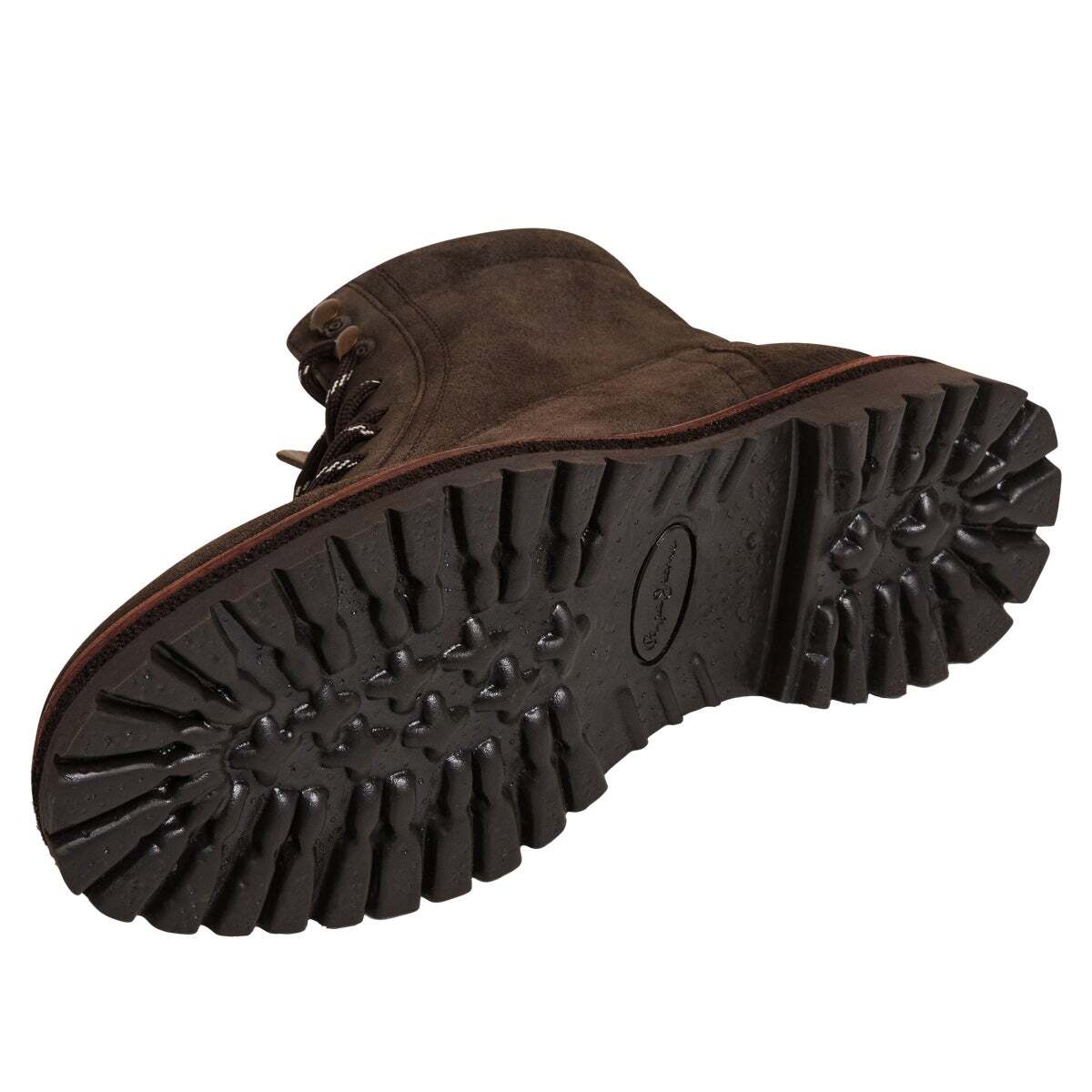 Bottes En Daim Avec Fermeture À Lacets brun foncé, PEPE JEANS