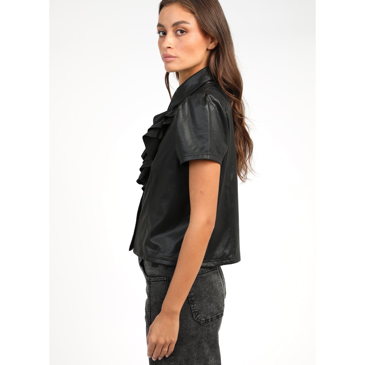 Chemise ANDREE noir, AN'GE