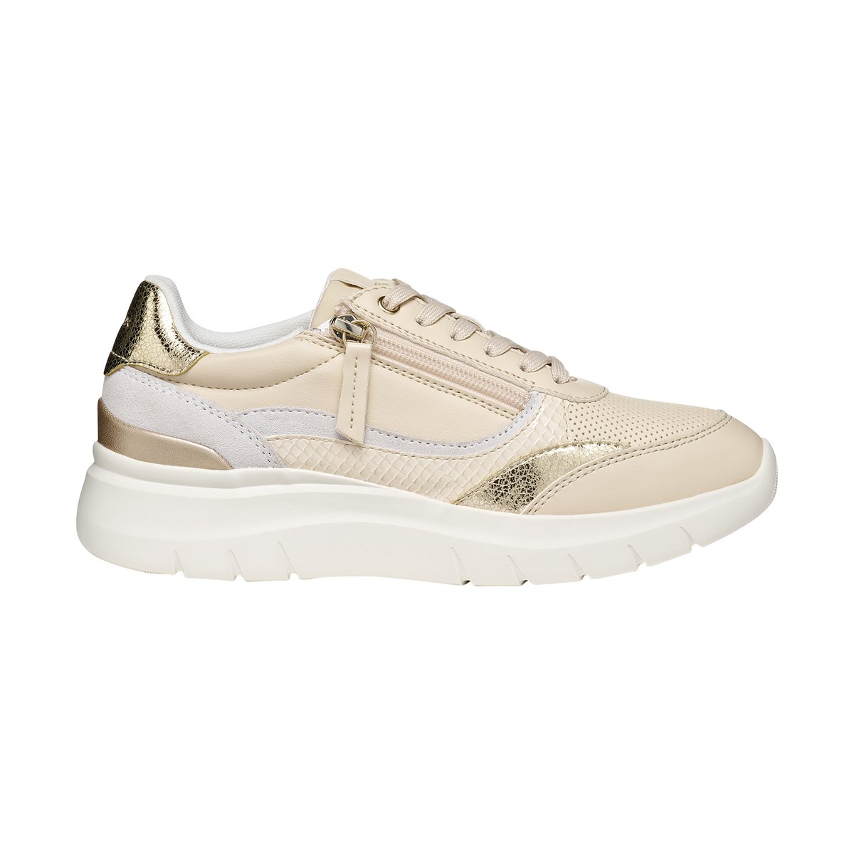 Basket Cuir Plummery papyrus/lt sand, GEOX
