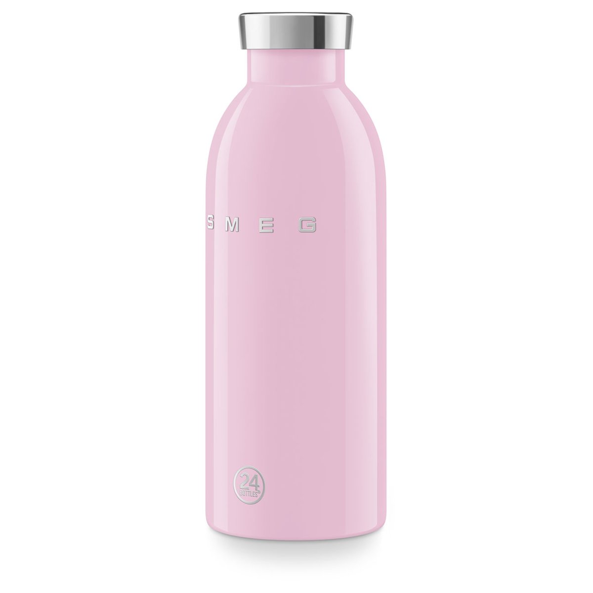 Bouteille isotherme 50 cl WBF01 rose brillant, SMEG