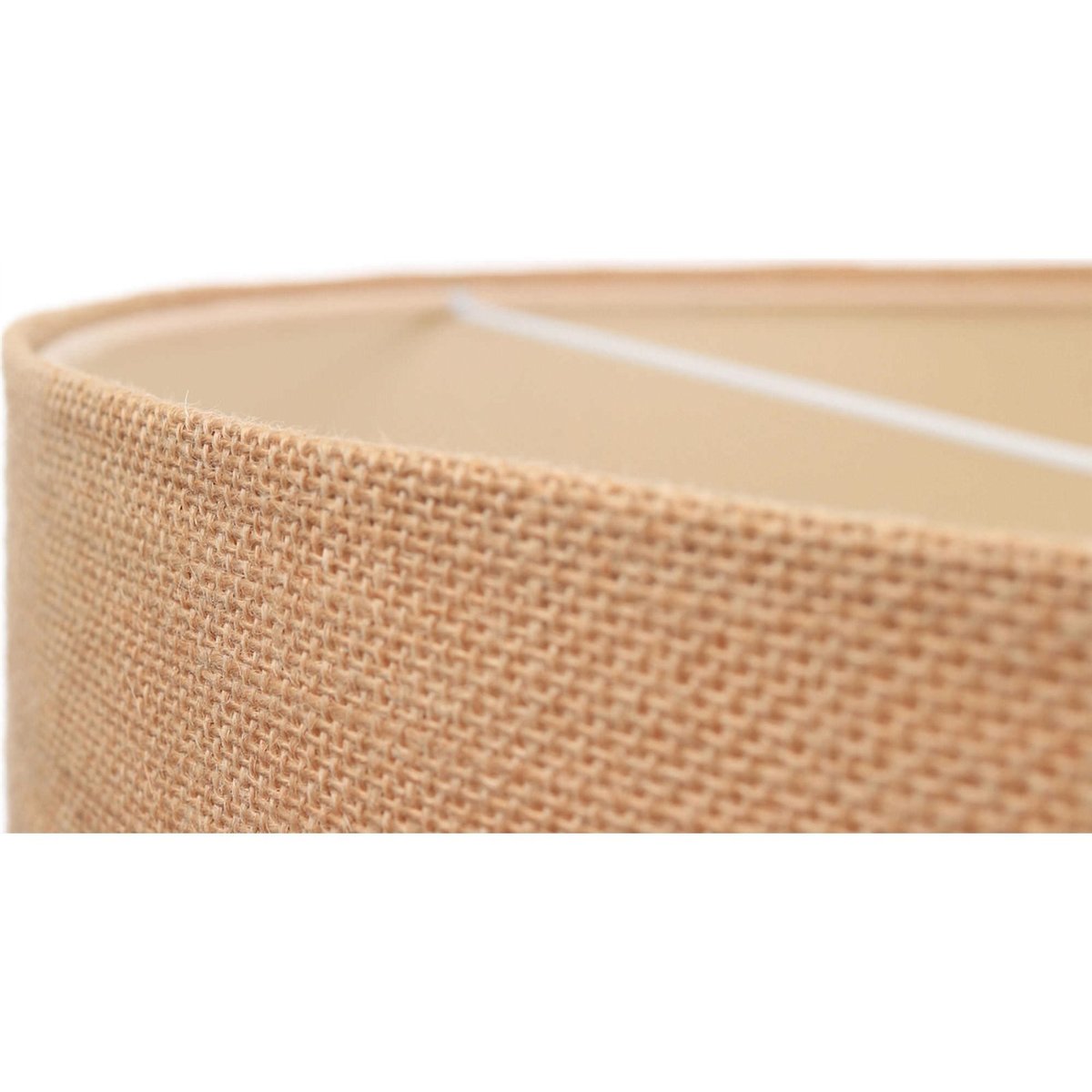 Suspension en jute Boho extérieur en jute beige foncé et intérieur beige crème, BPS KONCEPT