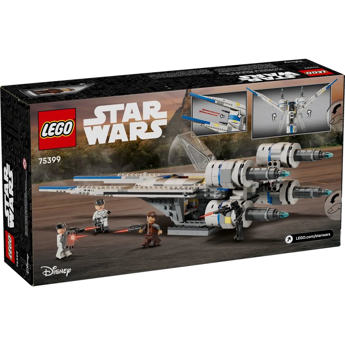 LEGO Star Wars - Chasseur Stellaire U-Wing de l'Alliance Rebelle - 75399 multicolor, LEGO