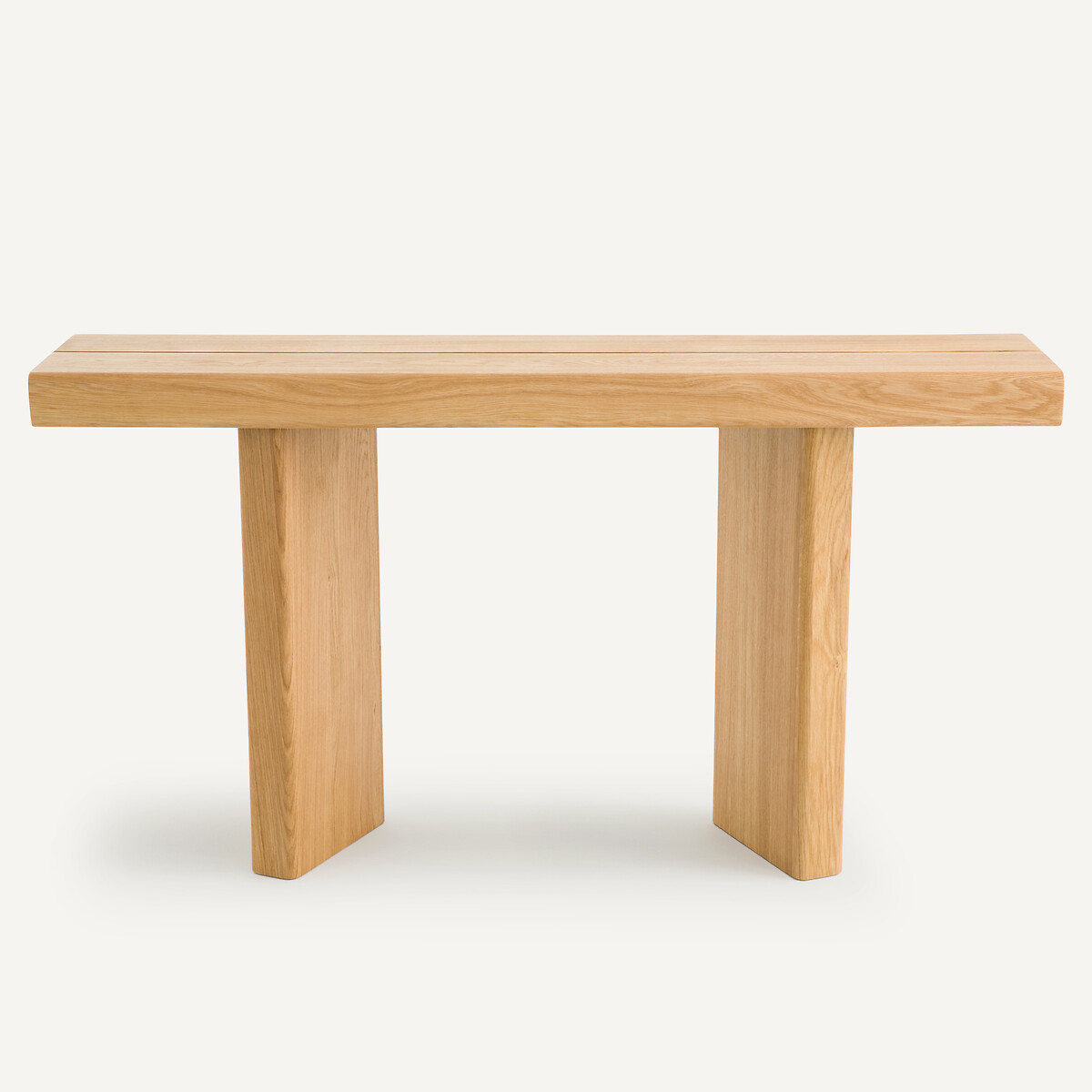 Console chêne et plaqué L140 cm, Olaga chêne naturel, AM.PM