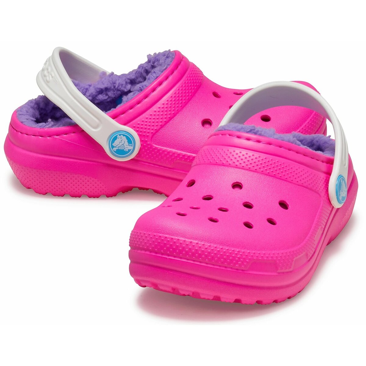 Sabots Classic fourrés T rose, CROCS