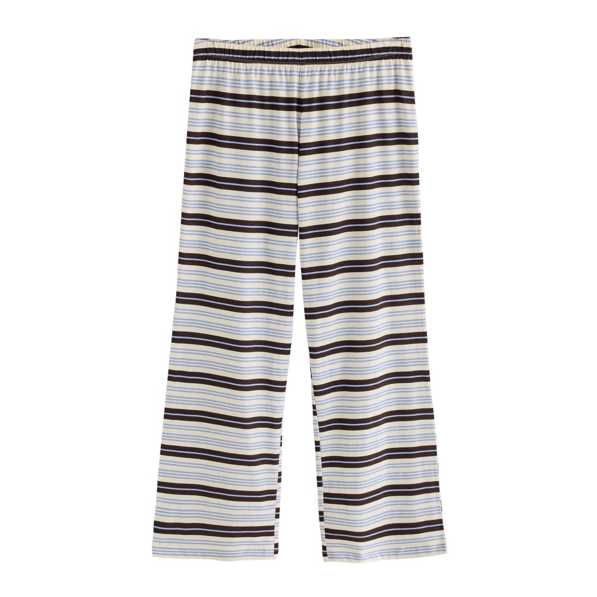 Pyjamas à manches longues, lot de 3 rayure marron chocolat, NEXT