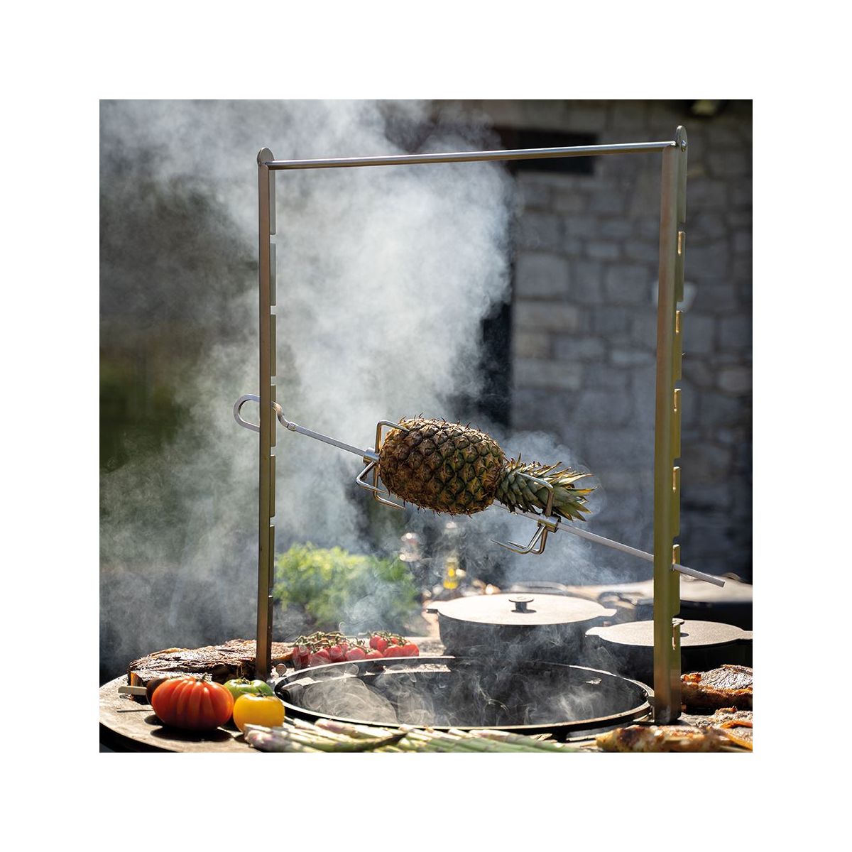 Ustensile barbecue Rotisserie couleur unique, OFYR