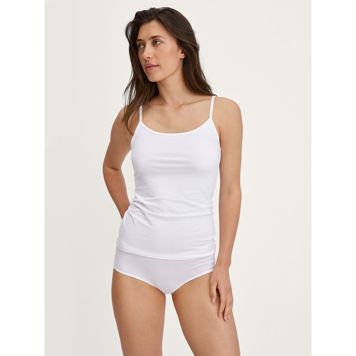 Panty, taille basse Coton ESSENTIAL COTTON blanc, CALIDA
