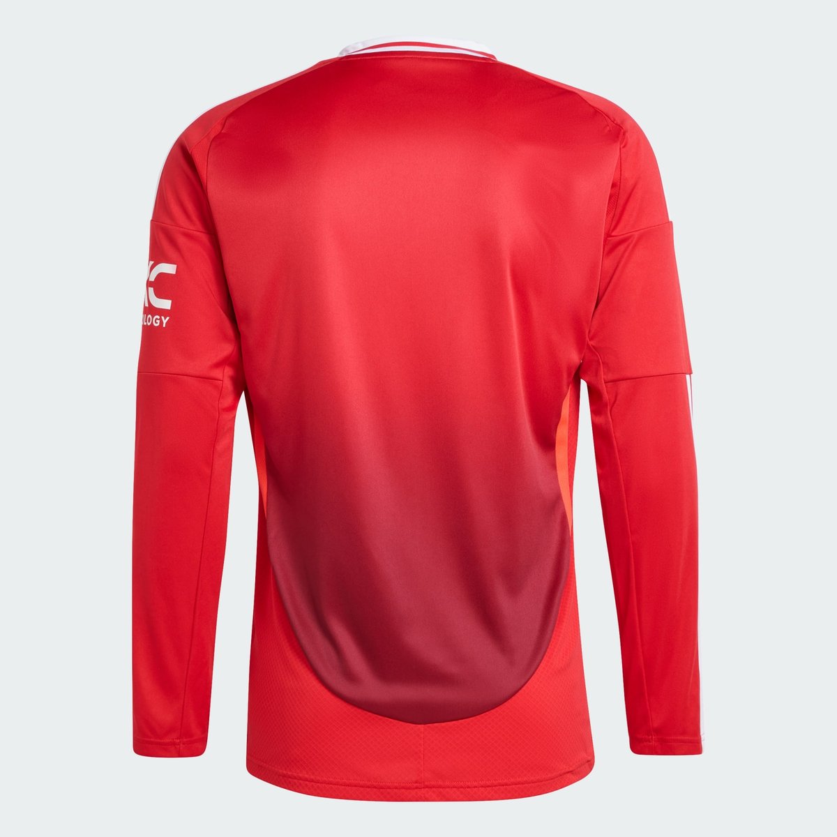 Maillot manches longues Domicile Manchester United 24/25 mufc red, adidas Performance