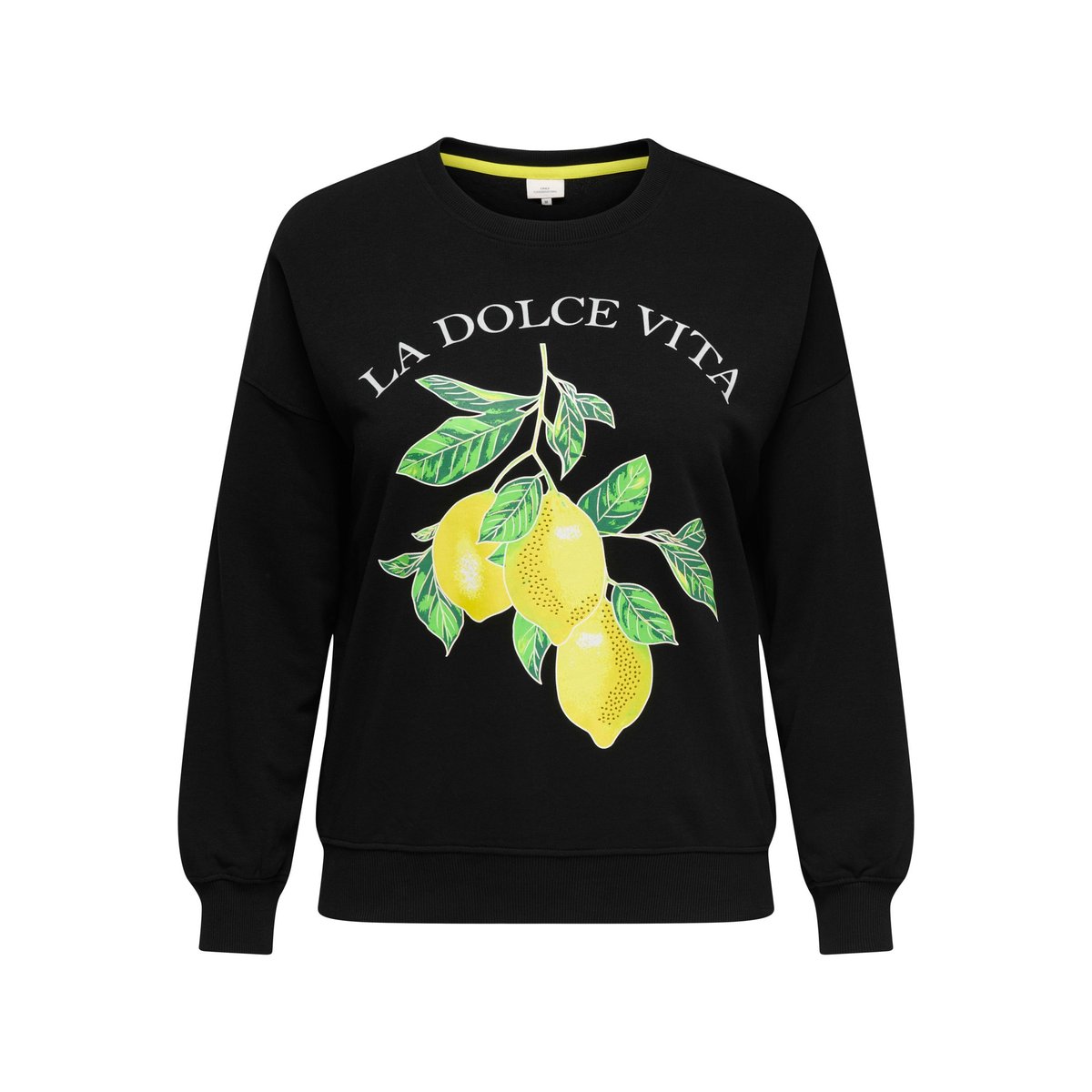 Sweat-Shirt noire - black, ONLY CARMAKOMA