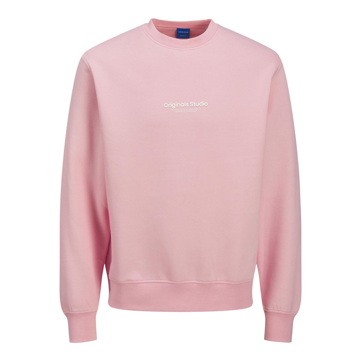 Sweat ample col rond tickled pink, JACK & JONES