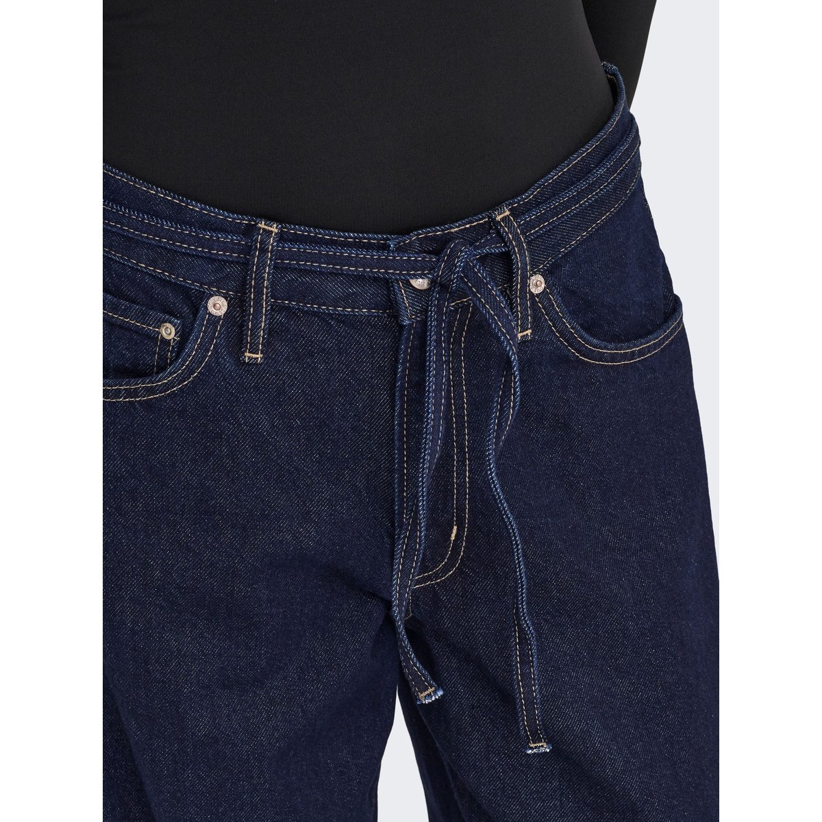 Jean Coupe Droite dark blue denim, ONLY