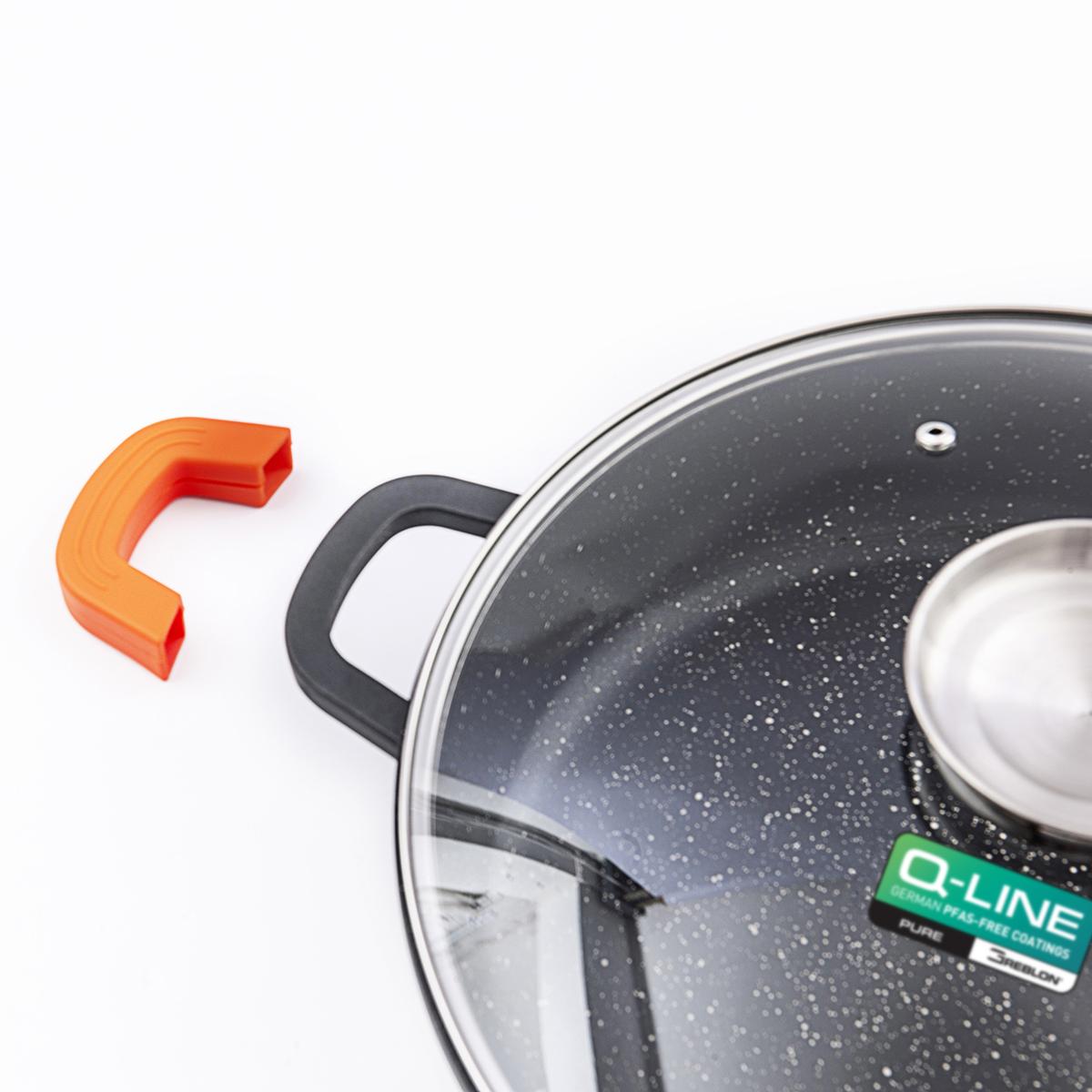 Faitout 44cm revêtement céramique - "RobuCook" noir, LAGUIOLE CUISSON