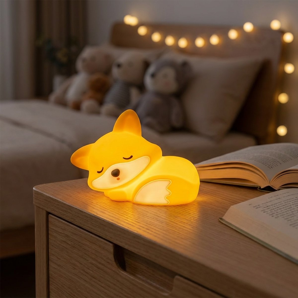 Veilleuse Renardou orange, ULYSSE