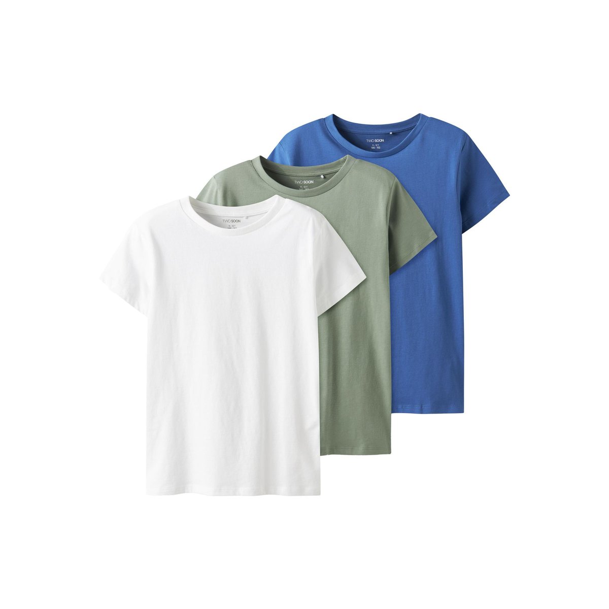 T-Shirt bright white, TWO SOON