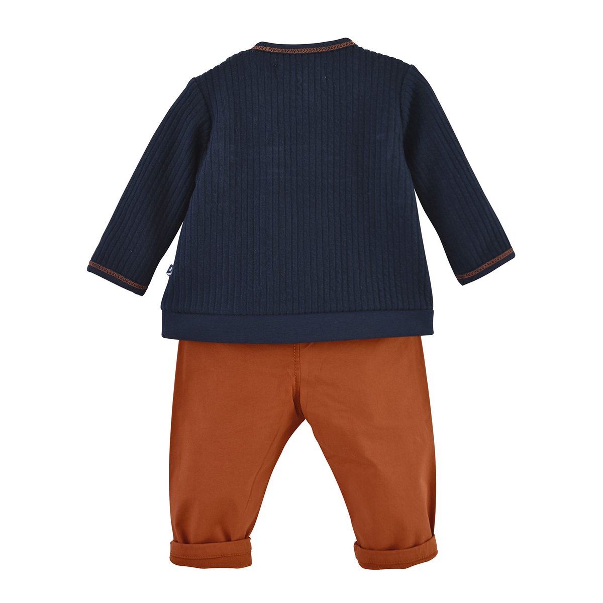 Sweat + pantalon twill dino bleu, SUCRE D'ORGE