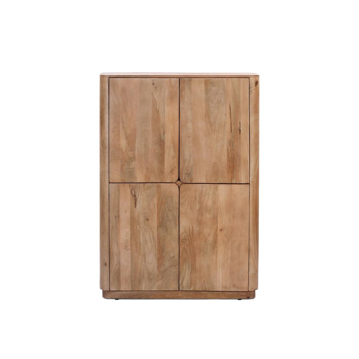 Armoire en bois de manguier LUMEYA bois clair, MADE IN MEUBLES