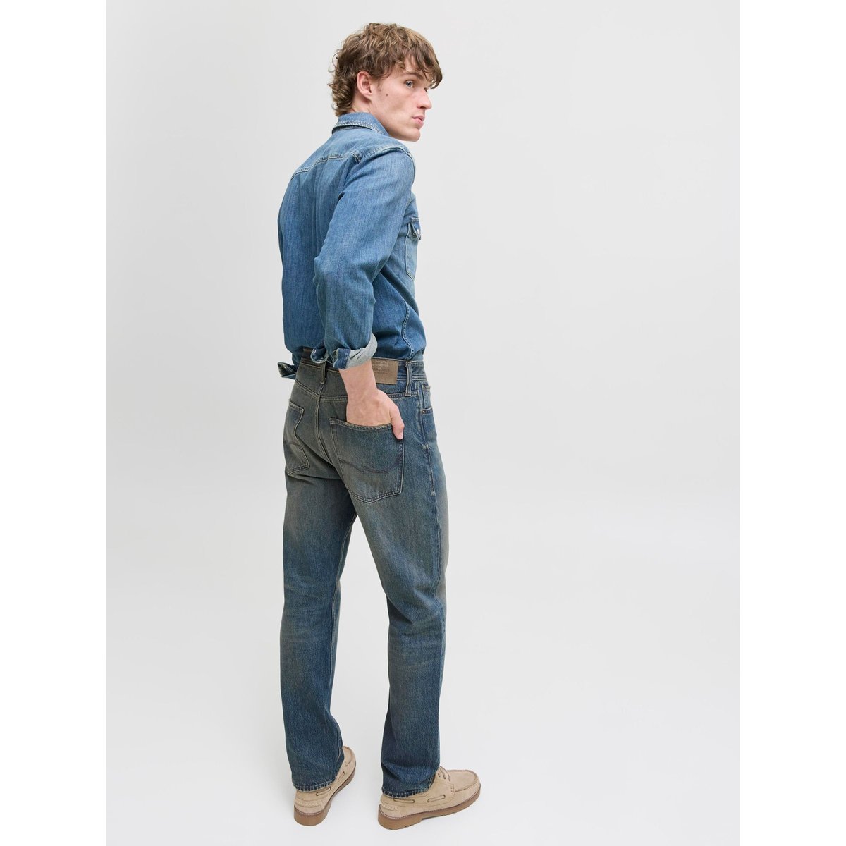 Jean Coupe Décontractée blue denim, JACK & JONES