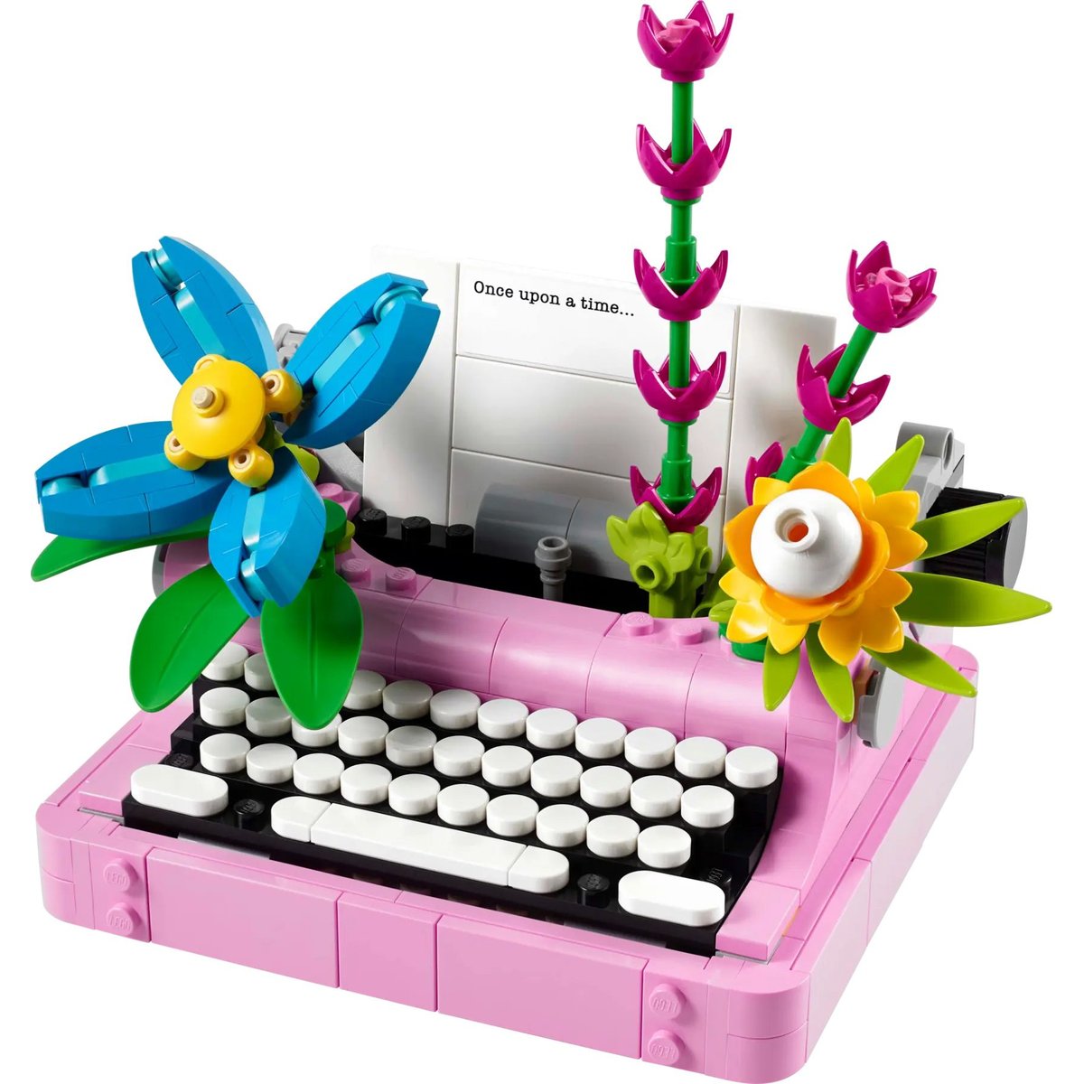 LEGO Creator - Machine à écrire florale 3-en-1 - 31169 pour enfants multicolore, LEGO
