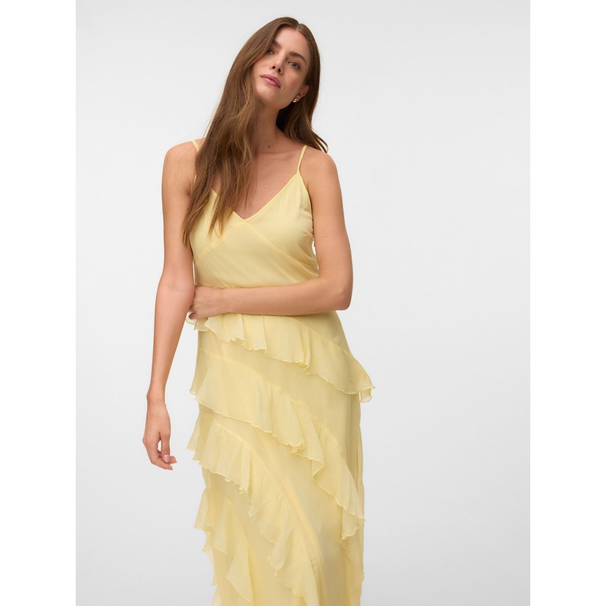 Robe jaune - pale banana 1, VERO MODA