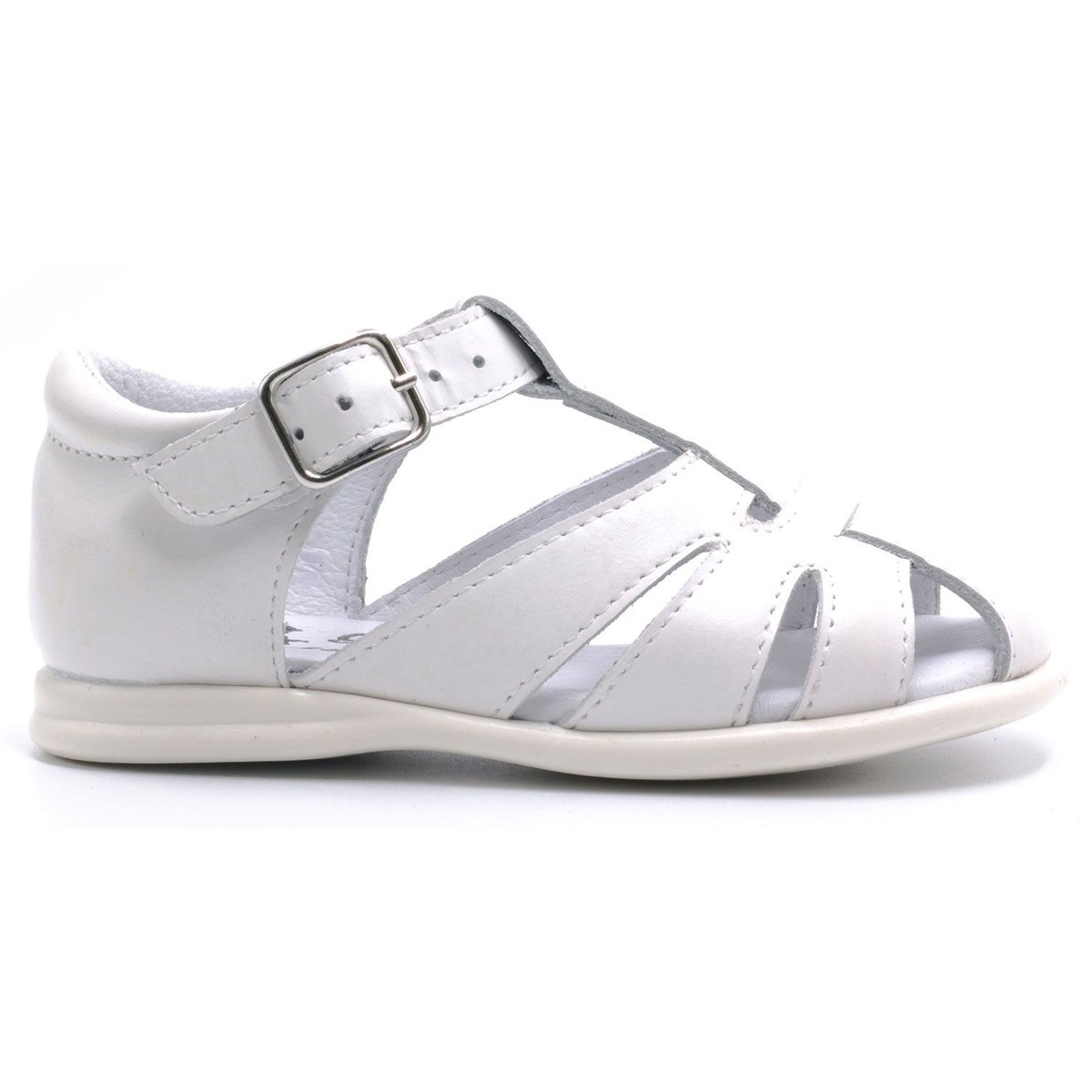 Boni Lou II – sandales bébé blanche, BONI&SIDONIE