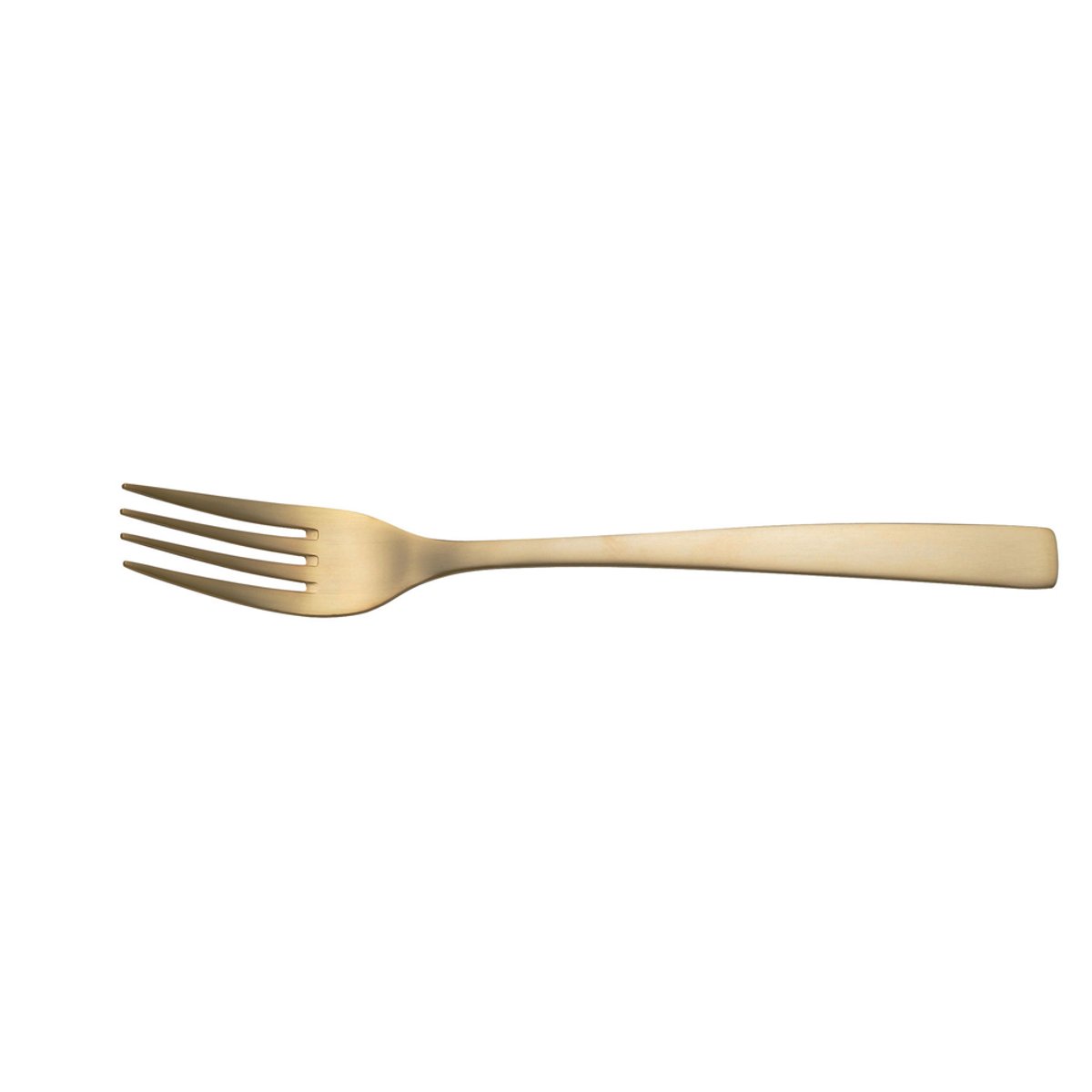 Fourchette de table monobloc Jet doré (lot de 6) or / doré, JEAN DUBOST