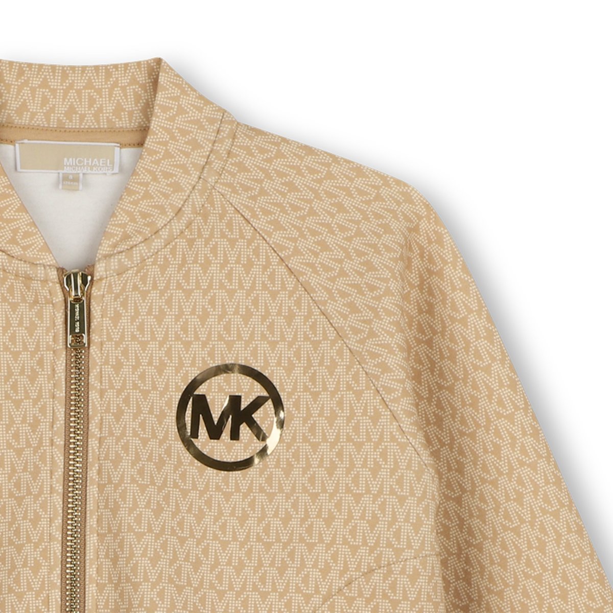Cardigan en double jersey caramel, MICHAEL KORS