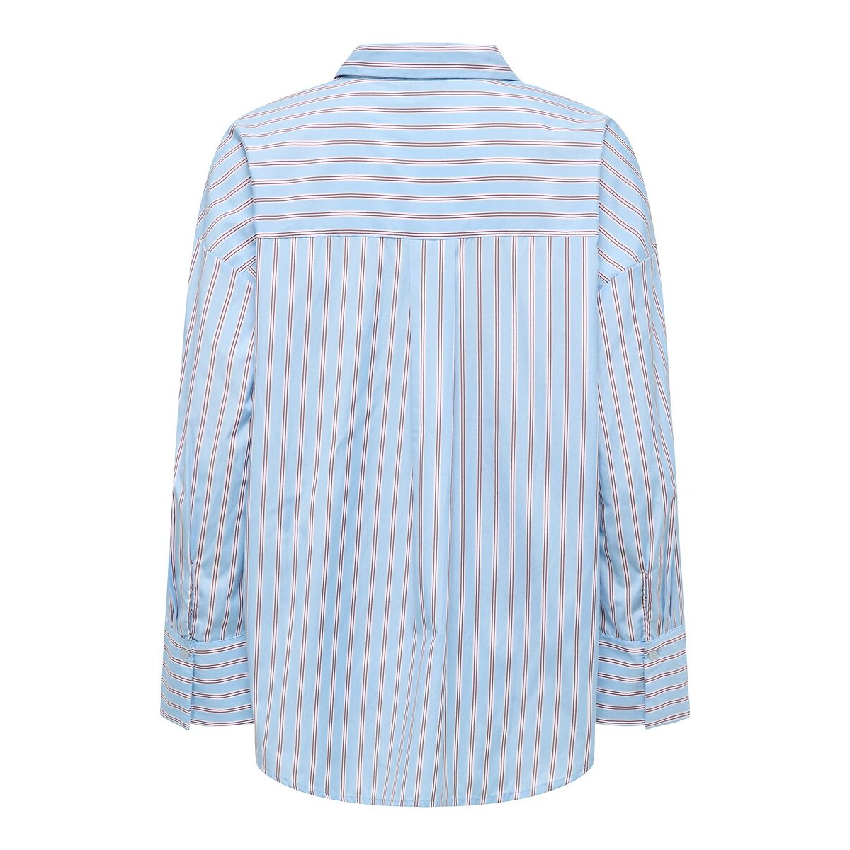 Camisa às riscas azul às riscas, ONLY