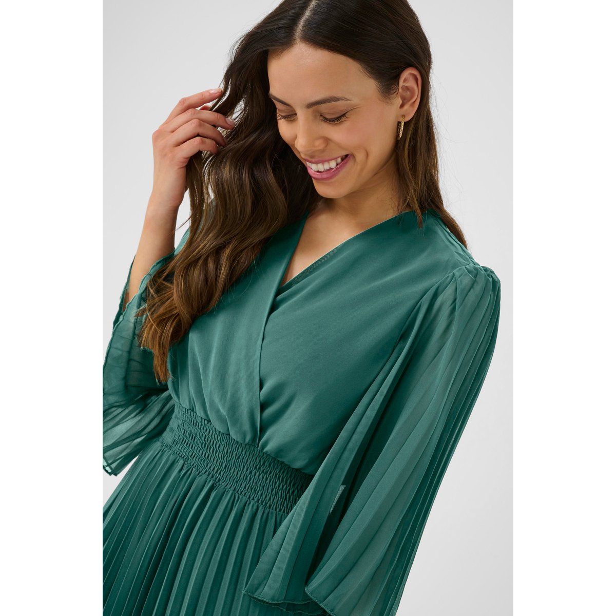 Robe vert posy green, CREAM