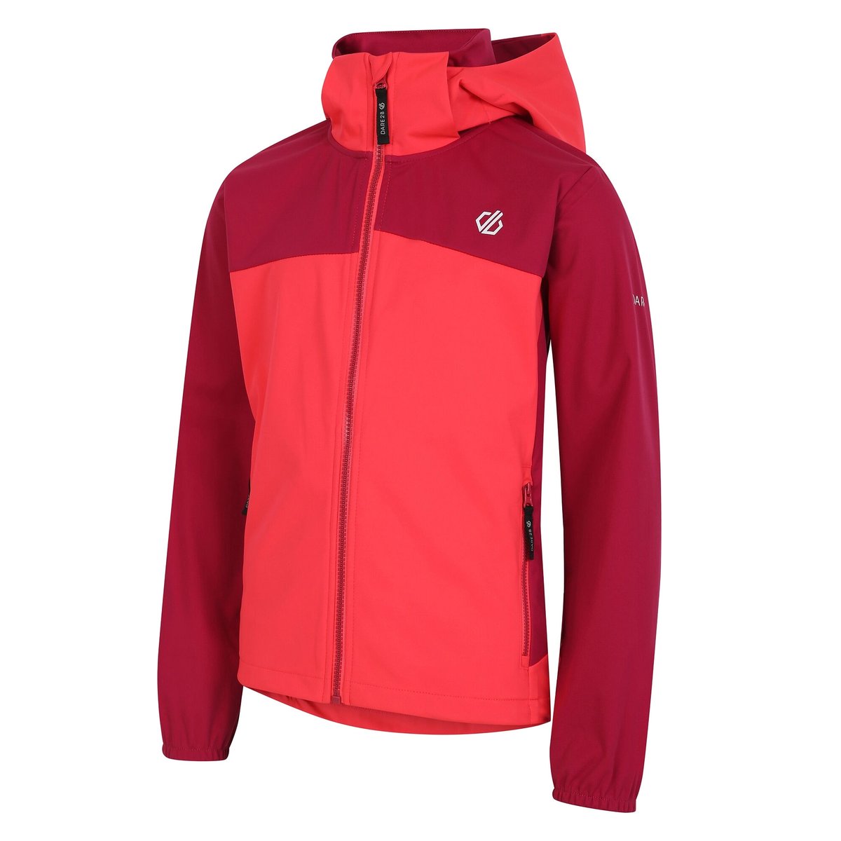 Veste softshell CHEER rose foncé / rose néon, DARE 2B