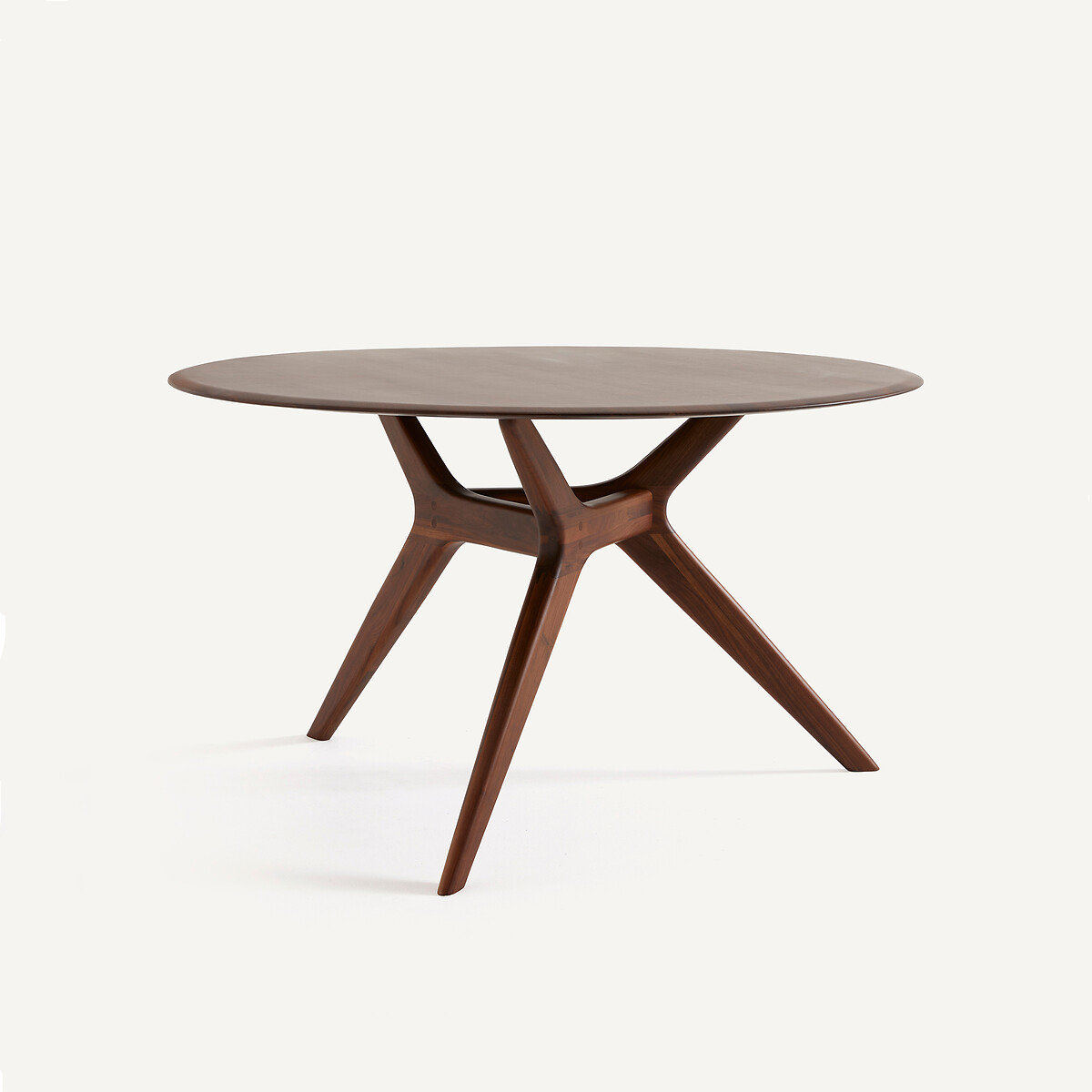 Ronde tafel in massief notenhout, Maricielo notenhout, AM.PM