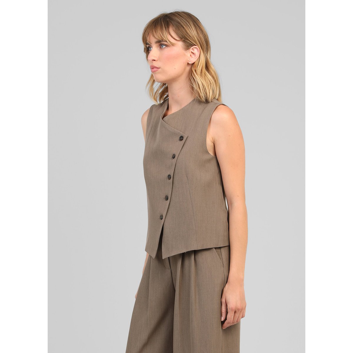 Veste ZEFIA taupe, AN'GE