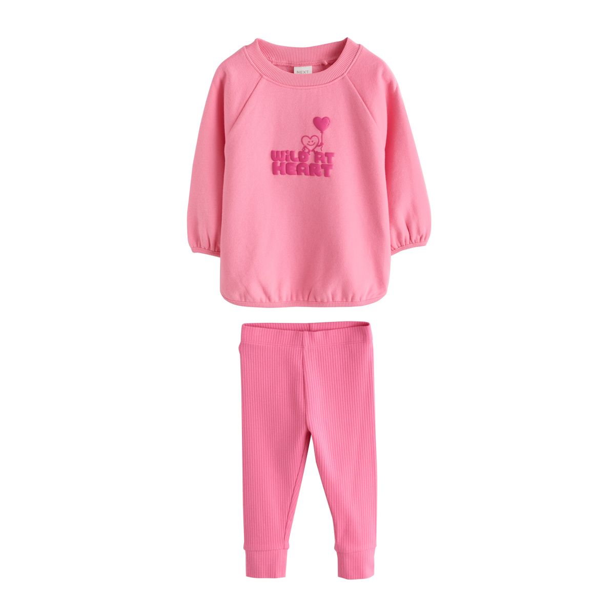 Ensemble sweat et legging, lot de 2 bleu marine/rose, NEXT