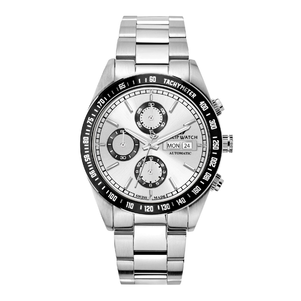 Montre analogique en acier CARIBE blanc, PHILIP WATCH