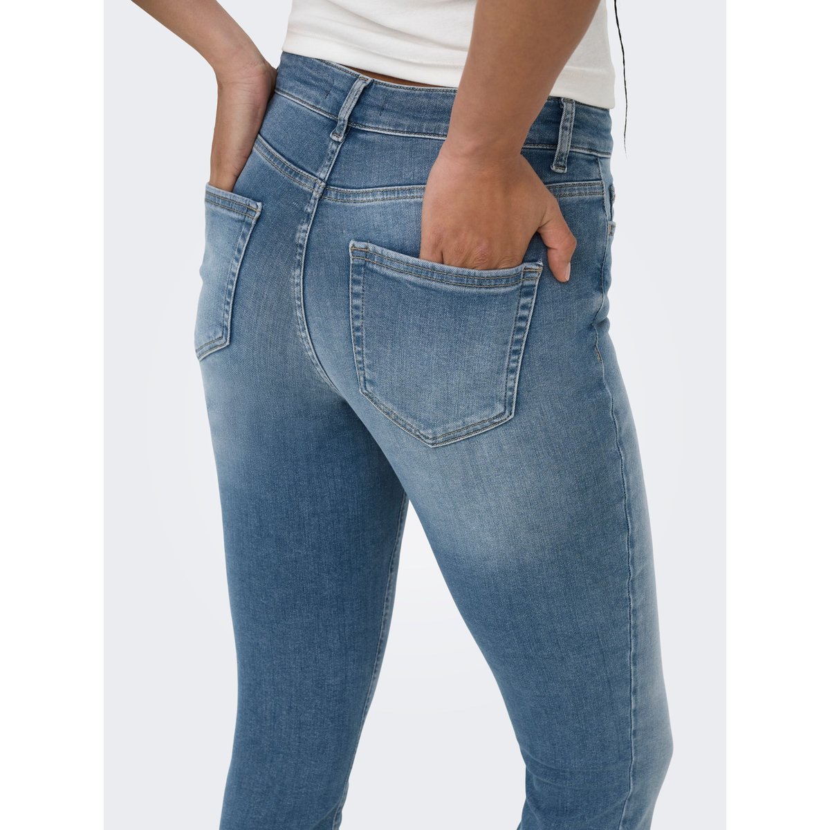 Jean Skinny special blue grey denim, ONLY