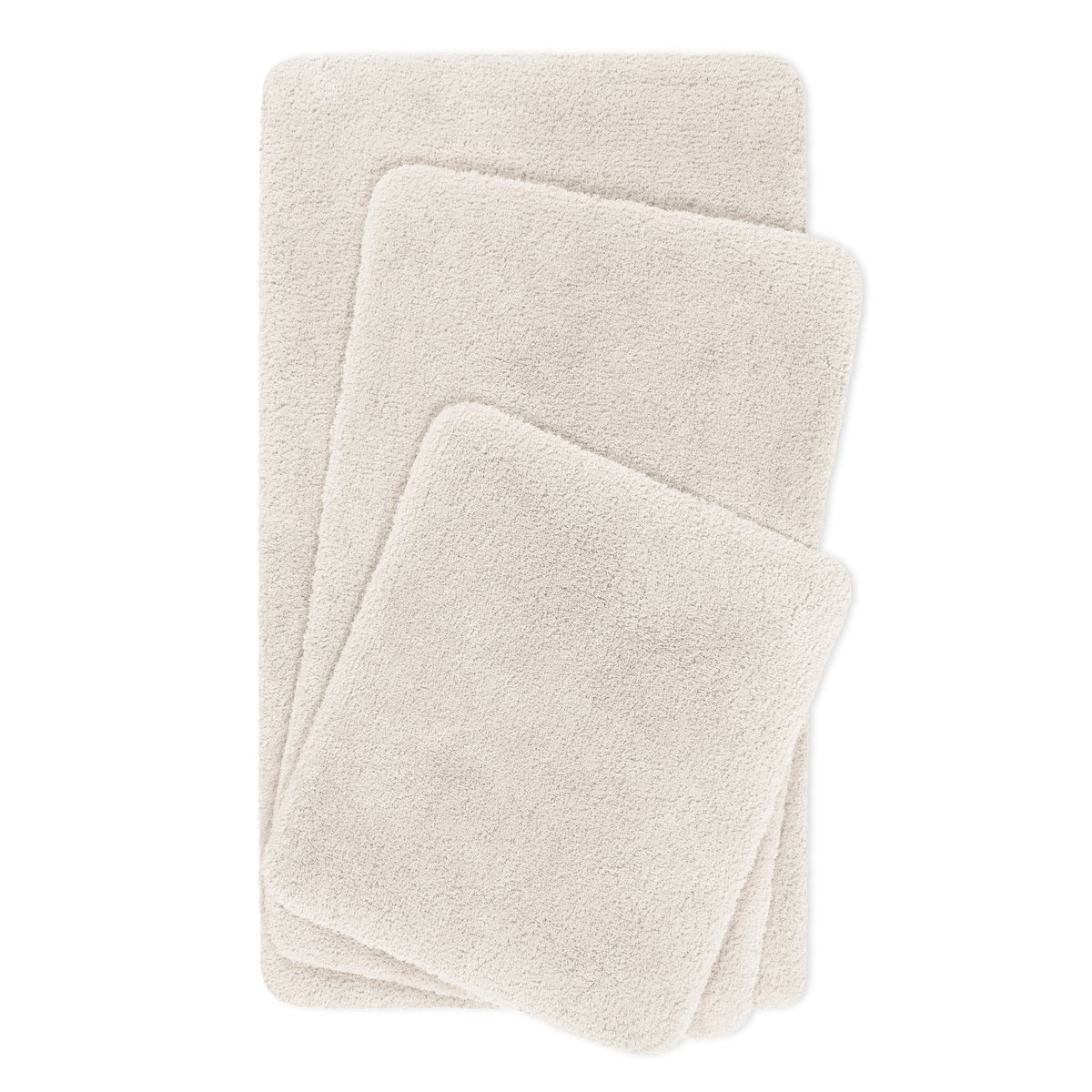 Tapis de bain microfibre antidérapant ,  Porto Azzurro ivoire, HOMIE LIVING