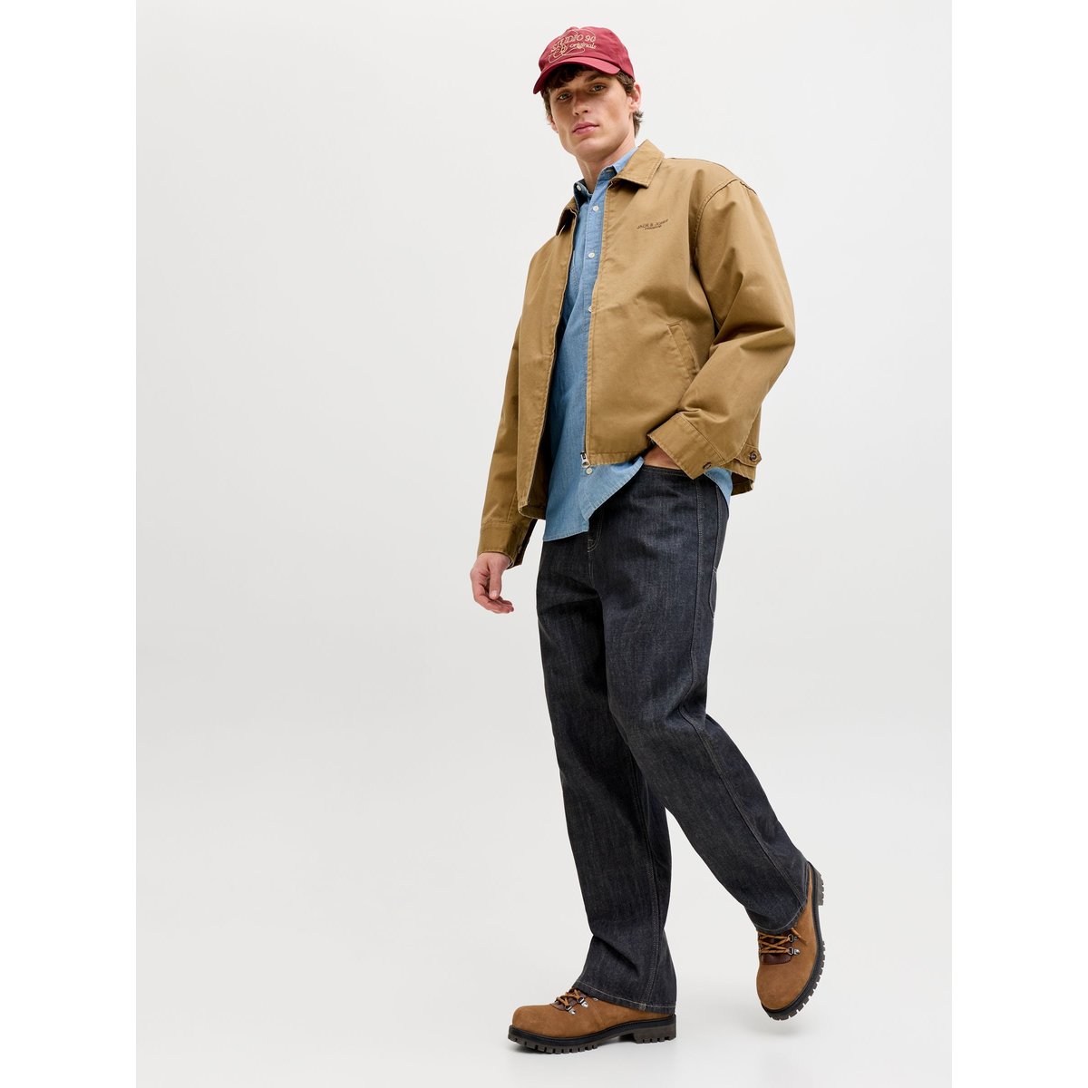 Jean Baggy Fit grey denim, JACK & JONES