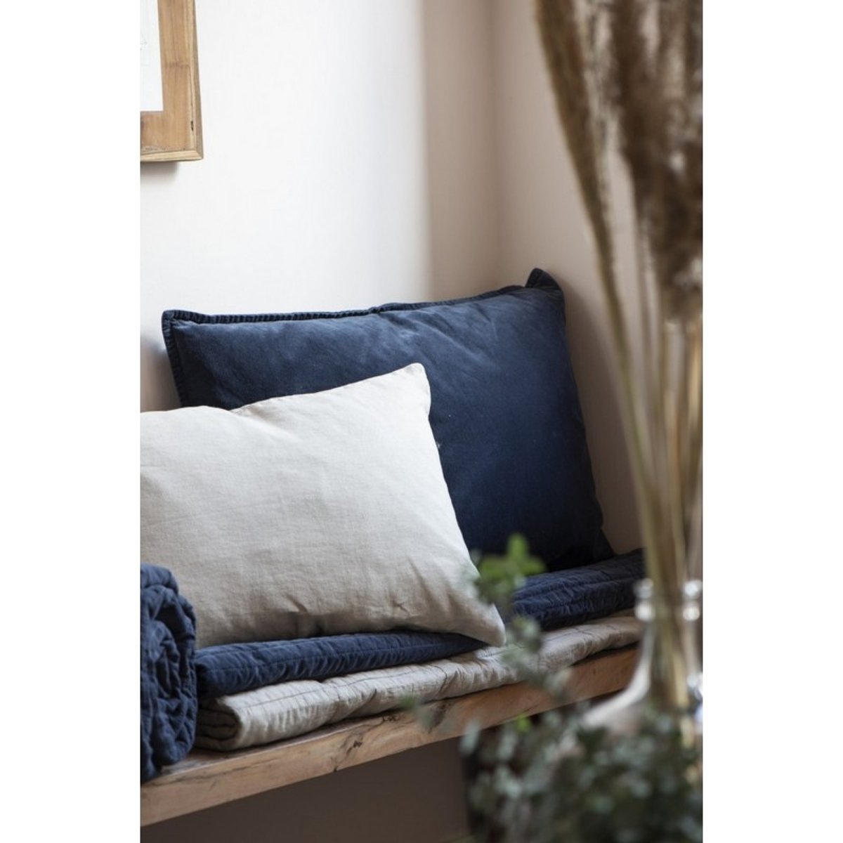 Housse de coussin lin ecru, IB LAURSEN
