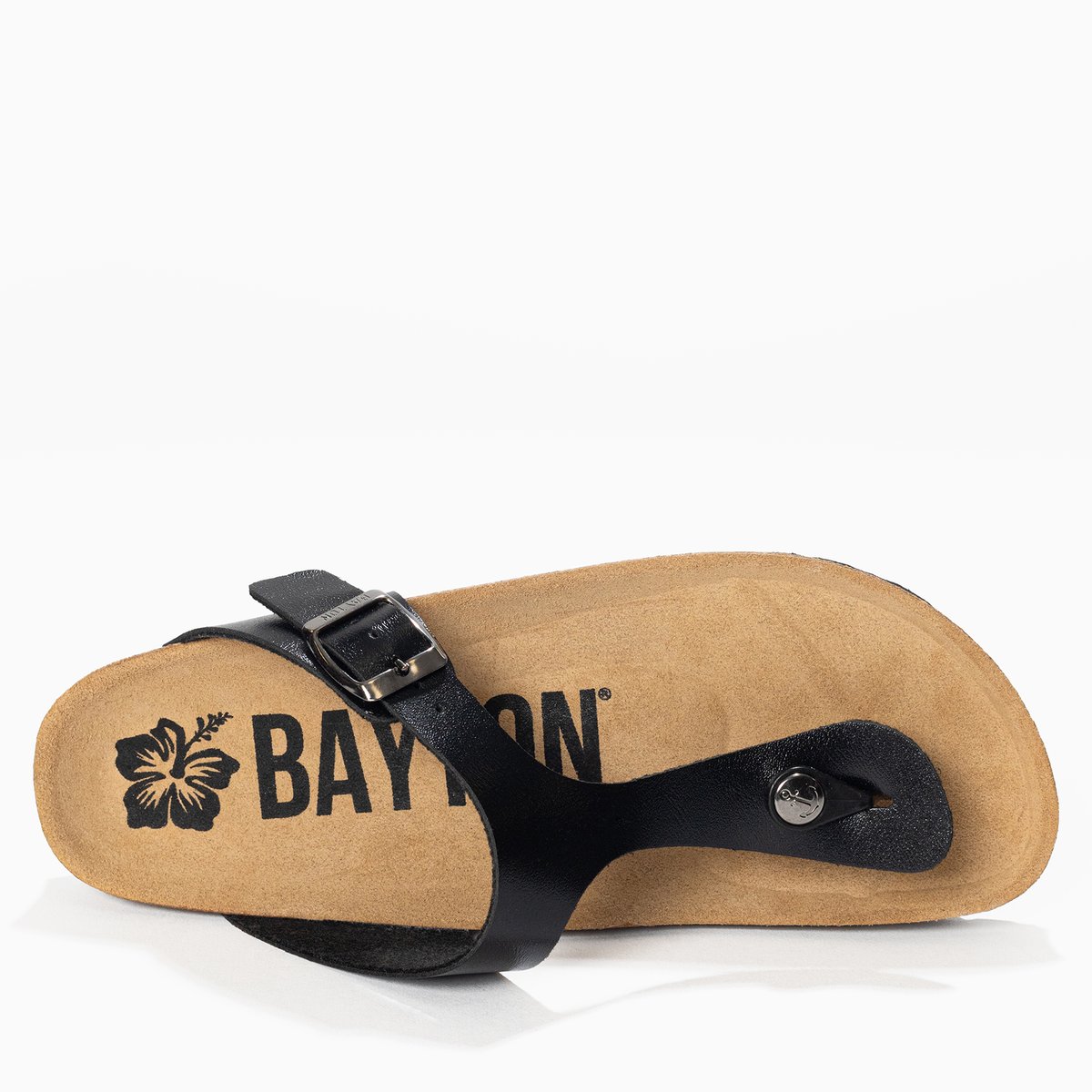Tongs CARINS noir, BAYTON
