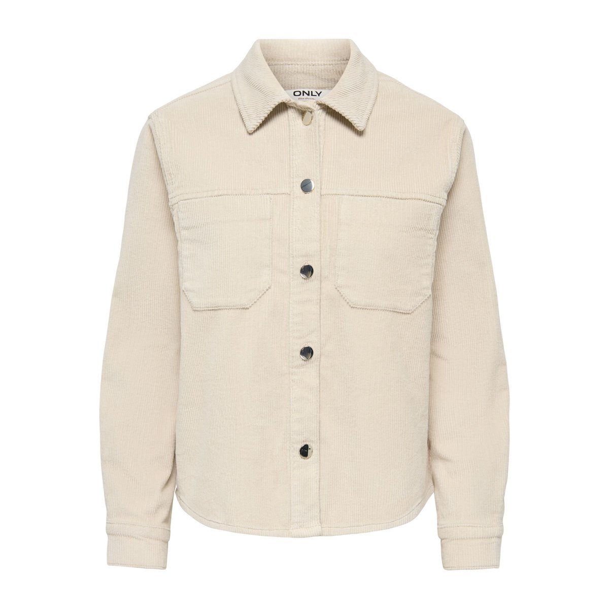 Chemise En Corduroy oatmeal, ONLY
