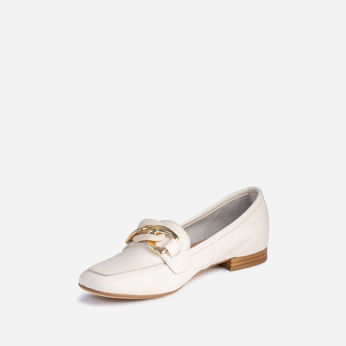 Mocassin en cuir FOGONY creme, ERAM
