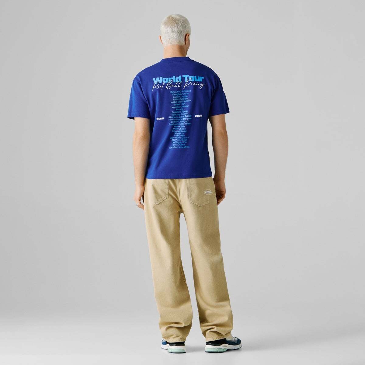 Red Bull Racing T-Shirt À Coupe Décontractée Avec Imprimé Au Dos sailor blue, PEPE JEANS