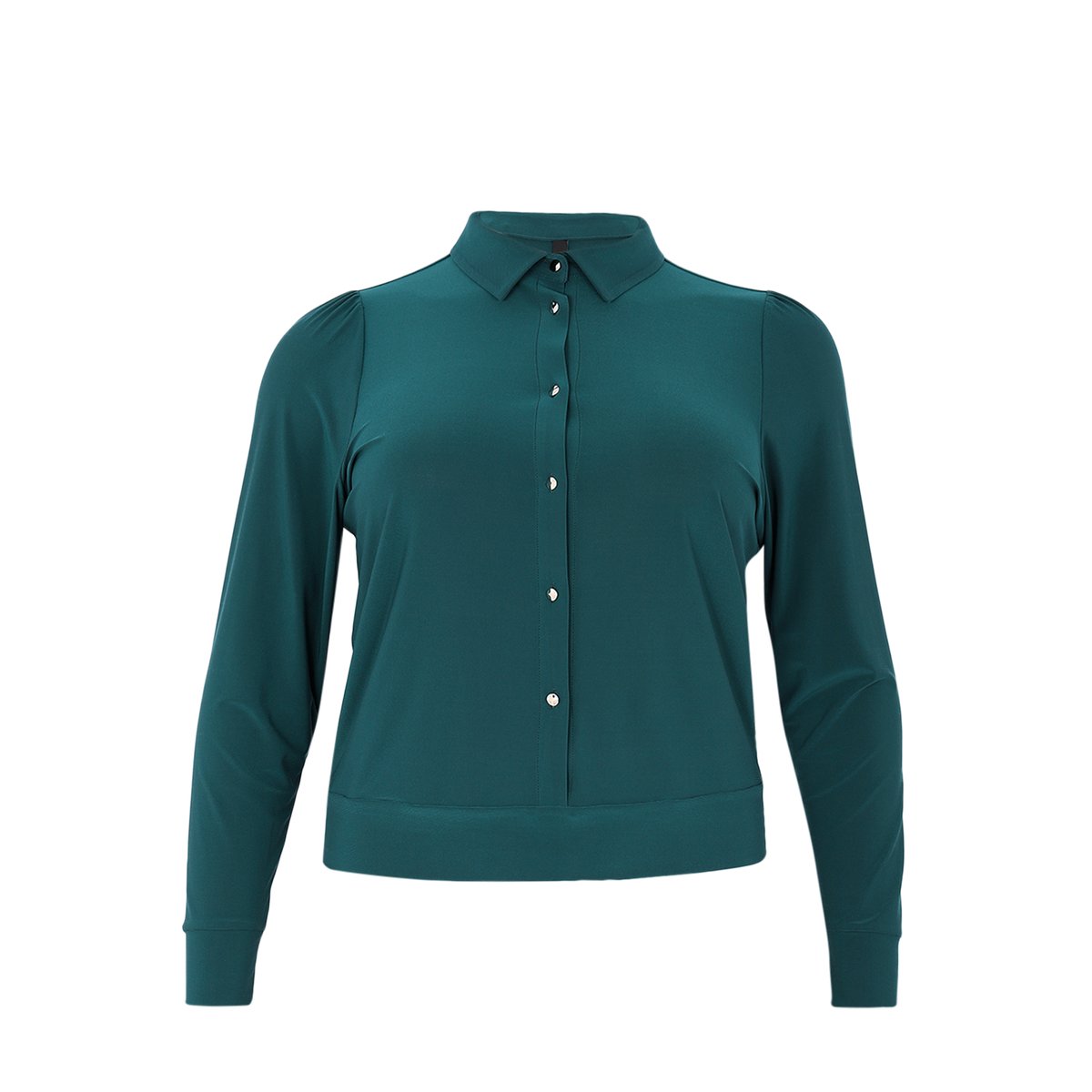 Chemisier Avec col vert foncé, YOEK