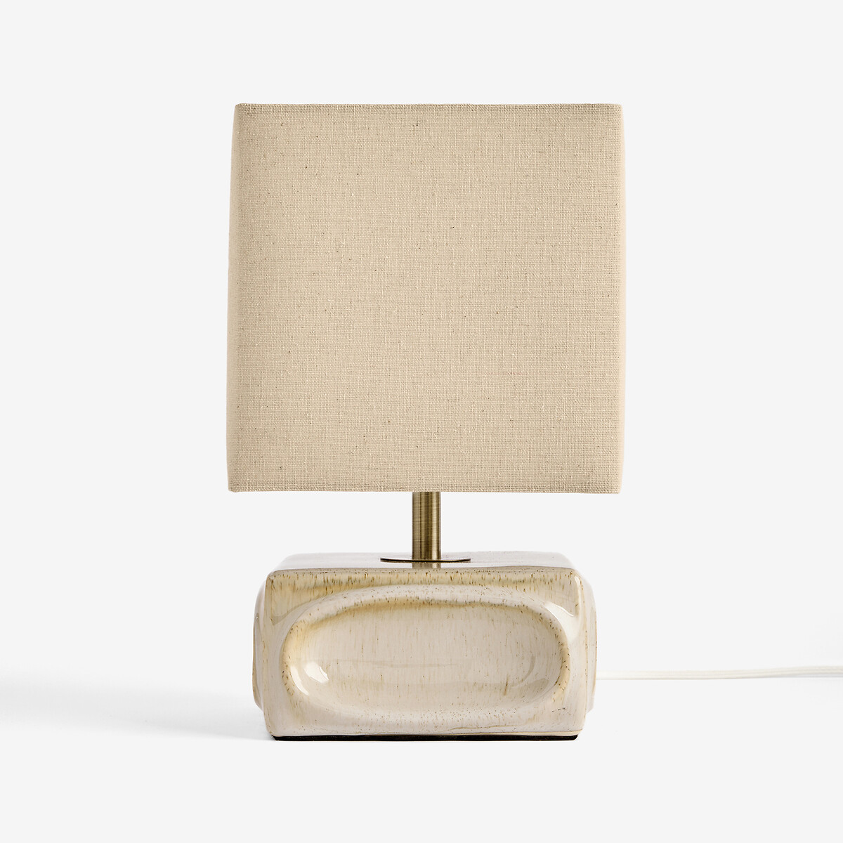 MADE.COM Nell Stacked Table Lamp cream, MADE